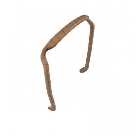 DIADEMA ZAZZY BANDZ FORRADA MARRON