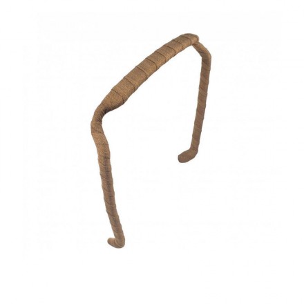 DIADEMA ZAZZY BANDZ FORRADA MARRON