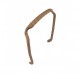 DIADEMA ZAZZY BANDZ FORRADA MARRON