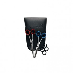 GLAMTECH ONE 5.5" SCISSOR-THINNER SET.  INCLUDES: 5.5" SCISSOR-5.5" THINNER-WALLET