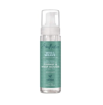 SHEA MOISTURE WIG & WEAVE FLYAWAY & WRAP MOUSSE 222ML