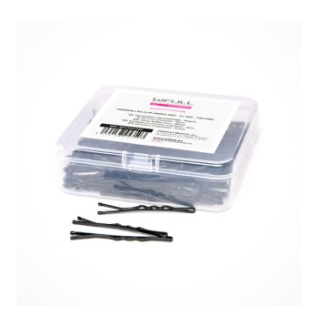 CLIP ONDULADO 51MM NEGRO CAJA 150 UNDS BIFULL