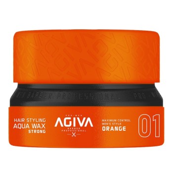 AGIVA HAIR STYLING AQUALWAX STRONG ORANGE 01 155ML NUEVO FORMATO