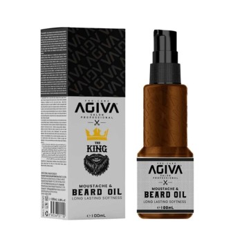 AGIVA MOUSTACHE & BEARD OIL 100ML NUEVO FORMATO
