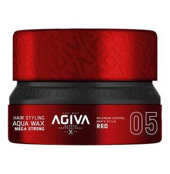AGIVA HAIR STYLING AQUA WAX MEGA STRONG RED 05 155ML NUEVO FORMATO