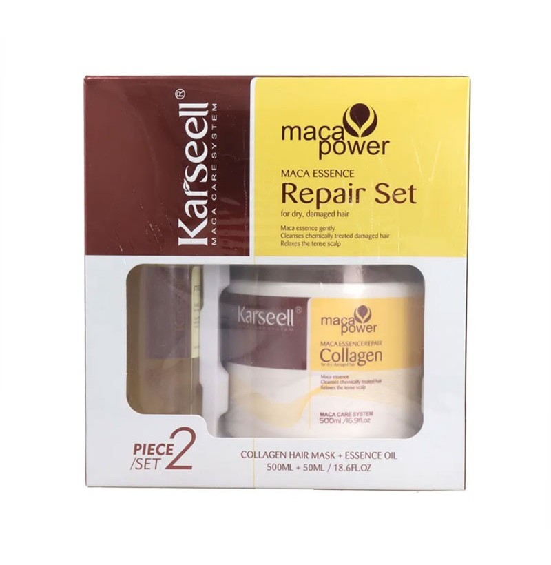 KARSEELL PACK MASCARILLA 500ML+SERÚM ACEITE DE ARGÁN 50ML KARSEELL PACK MASCARILLA 500ML+SERÚM ACEITE DE ARGÁN 50ML