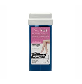 CERA DEPILACIÓN DEPILSOFT AZUL ROLL-ON