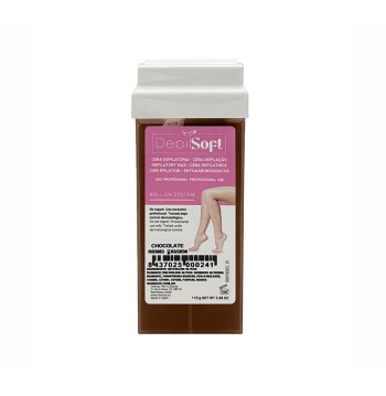 CERA DEPILACIÓN DEPILSOFT CHOCOTHERAPY ROLL-ON