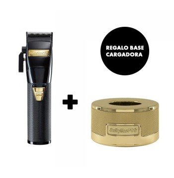 KIT BABYLISS CLIPPER BLACK FX+REGALO BASE CARGA (35983)