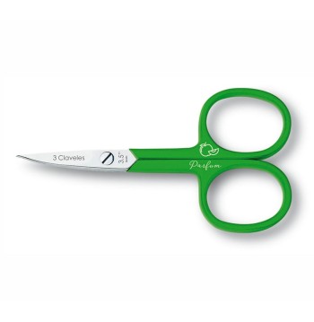 TIJERA UÑAS CURVA TROPICAL MANZANA 3,5" D 3C