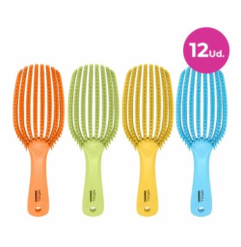 B-RECYCLED CURLY EXPOSITOR CEPILLO DESENREDANTE ESPECIAL RIZOS 12 UNDS