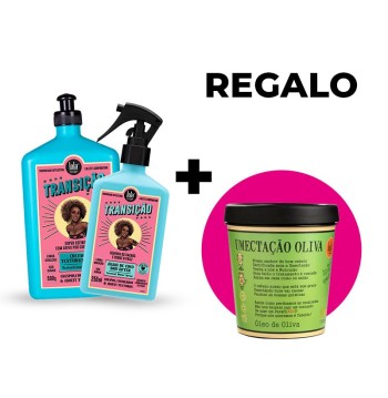 KIT TRANSIÇAO +REGALO UMECTAÇAO OLIVA MASCARA 200GR LOLA