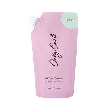 ONLY CURLS ALL CURL CLEANSER 500ML - REFILL POUCH