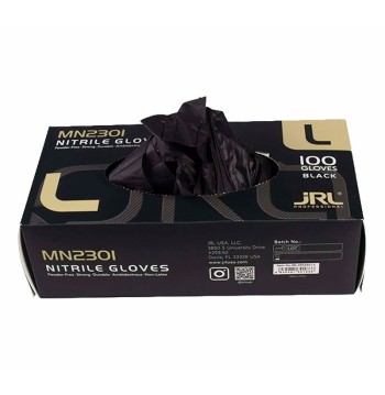 GUANTES NITRILO NEGROS TALLA L