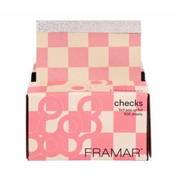 5X11 POP-UPS BEIGE-PINK CHECKERED 500 SHEETS