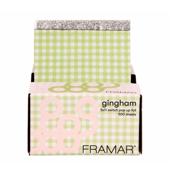 5X11 POP-UPS GINGHAM SWITCH (PINK-GREEN) 500 SHEETS