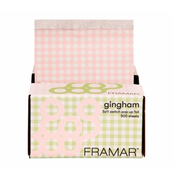 5X11 POP-UPS GINGHAM SWITCH (PINK-GREEN) 500 SHEETS