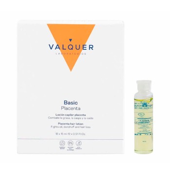 VALQUER LOCION CAPILAR PLACENTA 12 X 15 ML