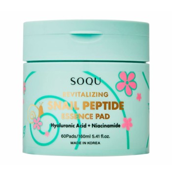 SOQU REVITALIZING SNAIL PEPTIDE ESSENCE PAD