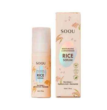 SOQU MOISTURIZING & BRIGHTENING RICE SERUM