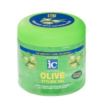 HAIR POLISHER OLIVE STYLING GEL 454G - 16OZ