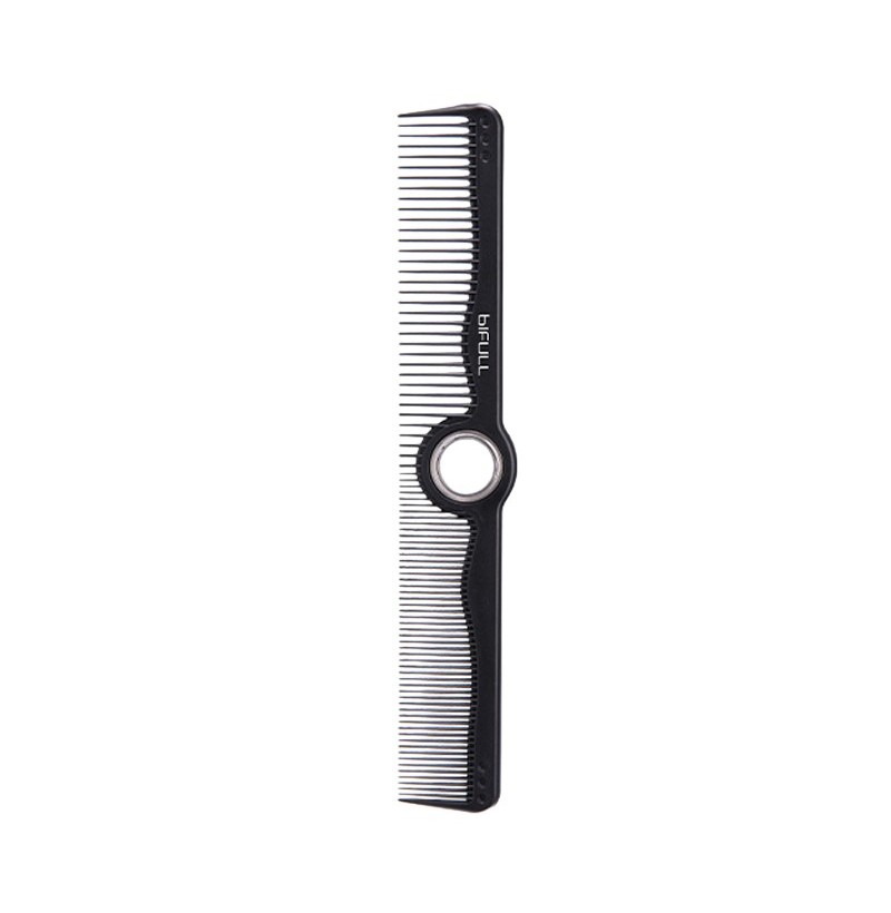 PEINE ROTATORIO PROFESIONAL NEGRO BARBER SPIN BIFULL