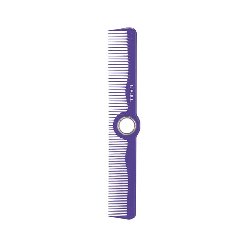 PEINE ROTATORIO PROFESIONAL MORADO BARBER SPIN BIFULL