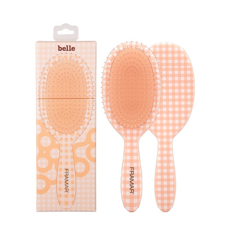 PEACH PLEASE BELLE DETANGLE BRUSH