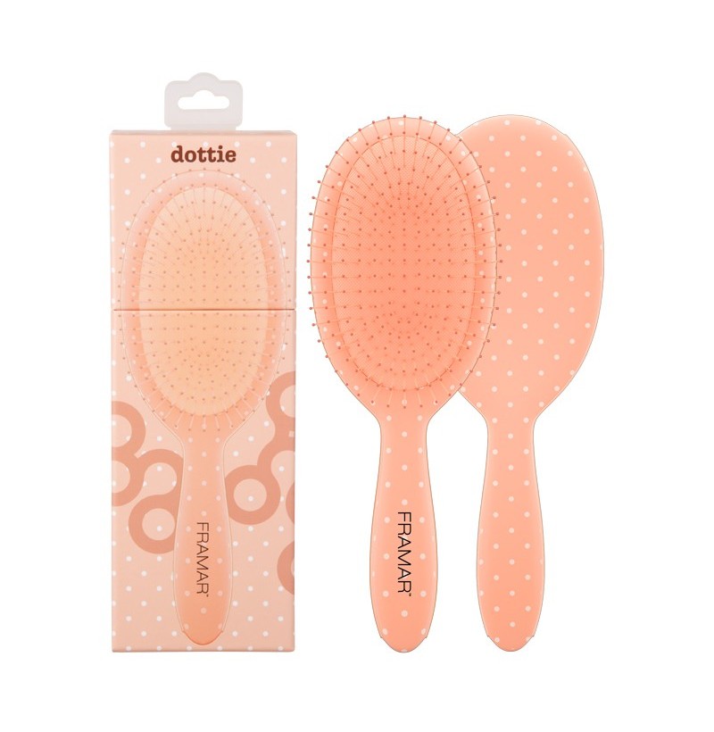 PEACH PLEASE DOTTIE DETANGLE BRUSH