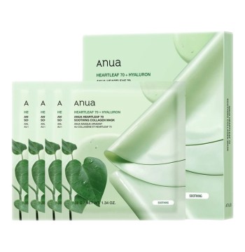 HEARTLEAF 70 SOOTHING COLLAGEN MASK X4U