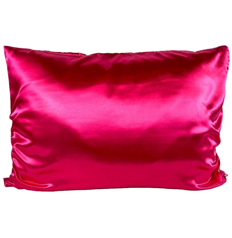 FUNDA DE ALMOHADA DE SATÉN PREMIUM – ROSA (55cmx70cm)