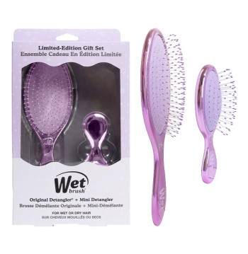 KIT FESTIVE FINISH DETANGLER+MINI DETANGLER PURPLE