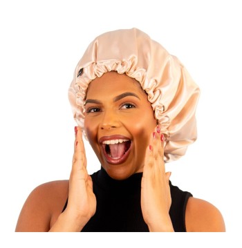 GORRO DE SATÉN PREMIUM - PERLA