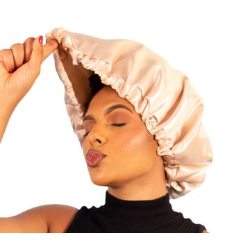 GORRO DE SATÉN PREMIUM - PERLA