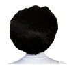 GORRO DE SATÉN PREMIUM - NEGRO - TAMAÑO L