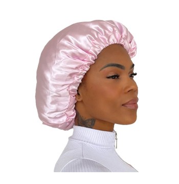 GORRO DE SATÉN PREMIUM - ROSA BEBÉ